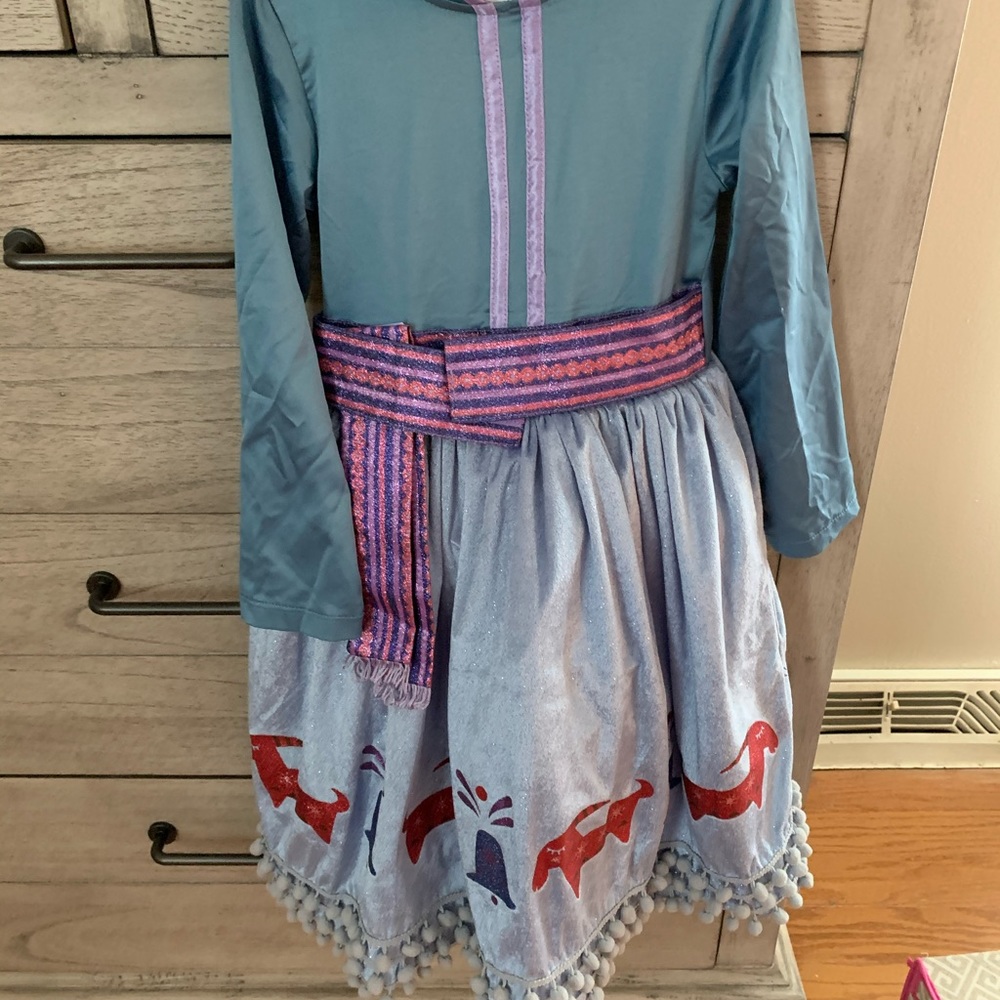 Frozen winter dress. Size 4.